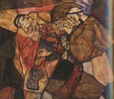 Egon Schiele Agony (mk20) oil painting picture